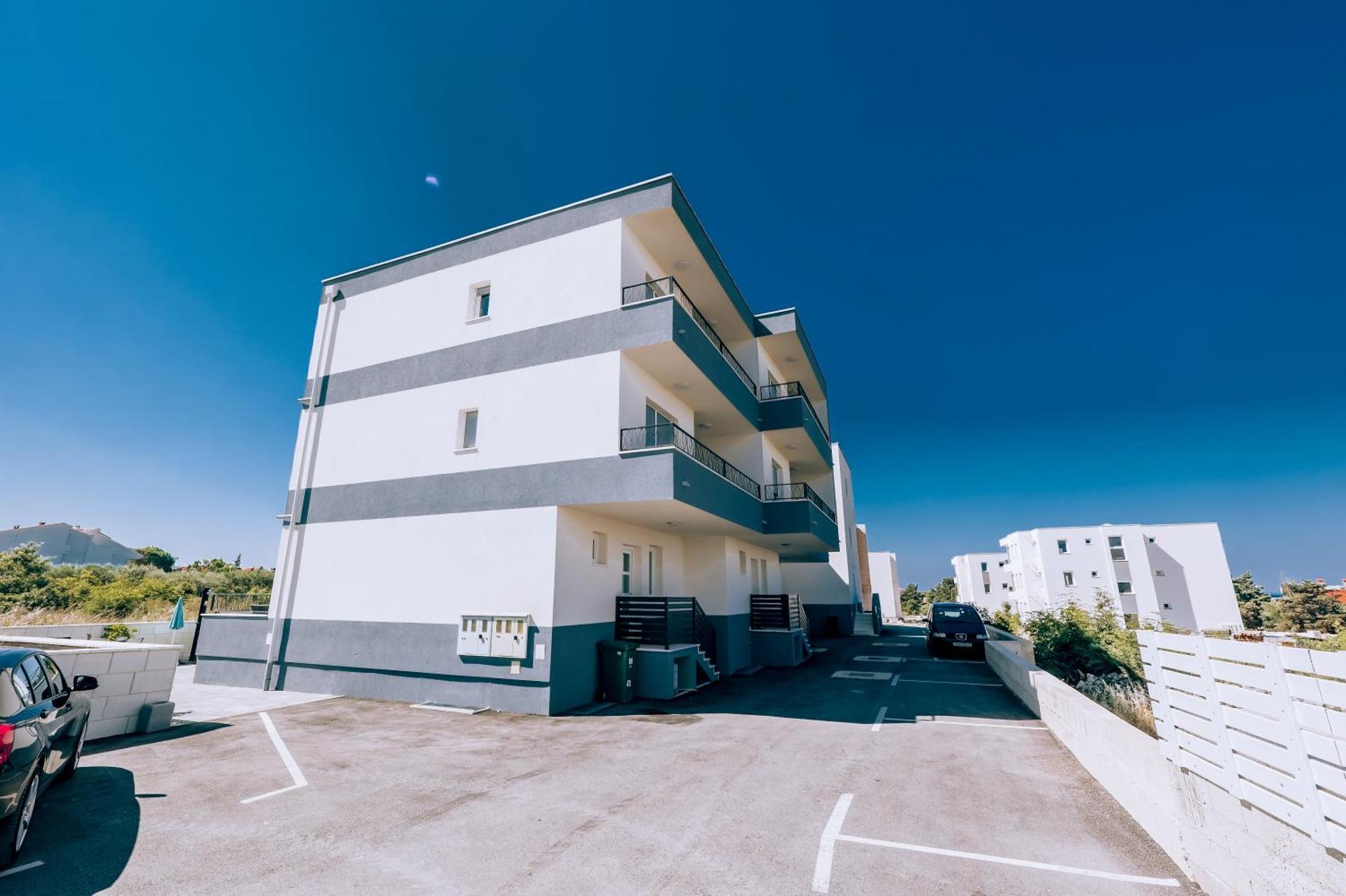 Apartment Bella Novalja Exteriör bild